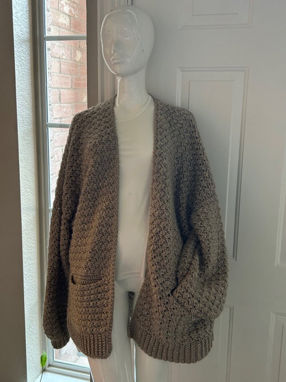 Dark Beige Sweater L-XL